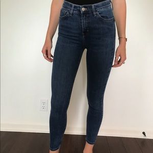 Blue skinny jeans TopShop